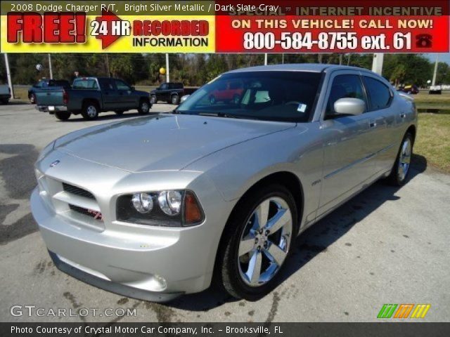2008 Dodge Charger R/T in Bright Silver Metallic