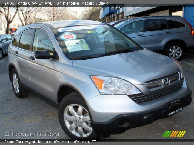 2008 Honda CR-V EX 4WD in Whistler Silver Metallic