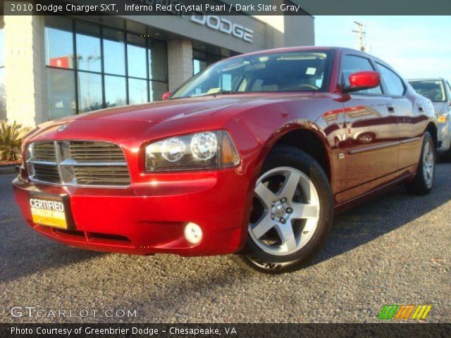 2010 Dodge Charger SXT in Inferno Red Crystal Pearl