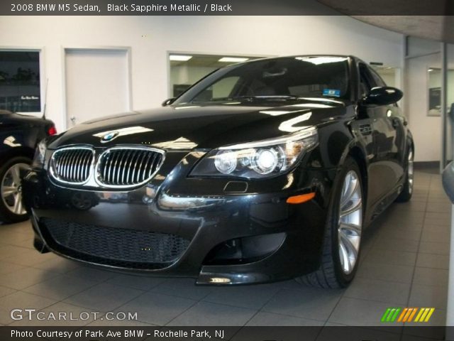 2008 BMW M5 Sedan in Black Sapphire Metallic