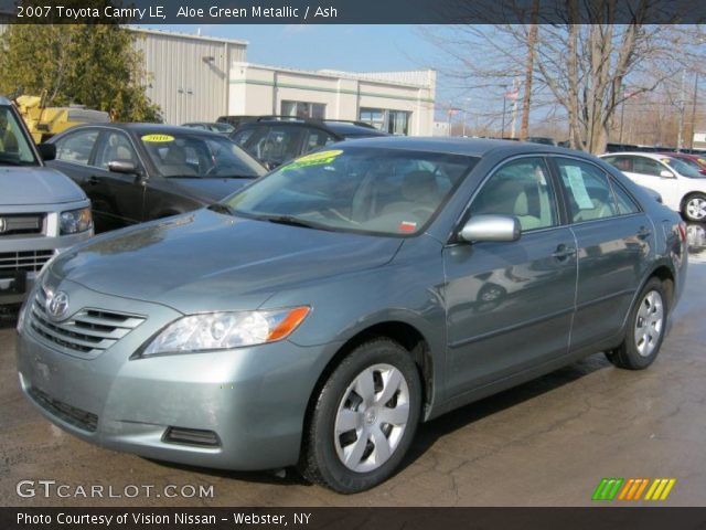 2007 Toyota Camry LE in Aloe Green Metallic