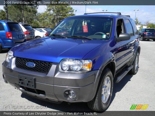 2006 Ford Escape XLT V6 in Sonic Blue Metallic