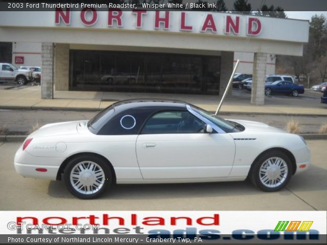 2003 Ford Thunderbird Premium Roadster in Whisper White
