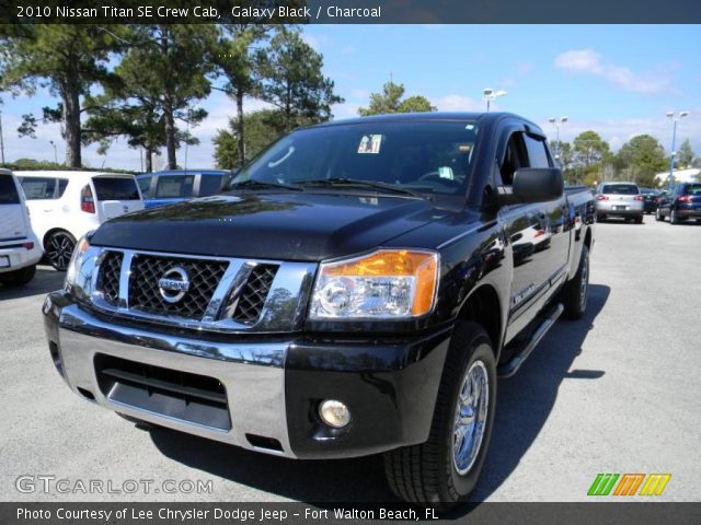 2010 Nissan Titan SE Crew Cab in Galaxy Black