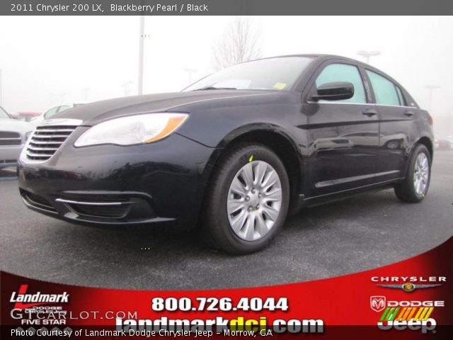 2011 Chrysler 200 LX in Blackberry Pearl