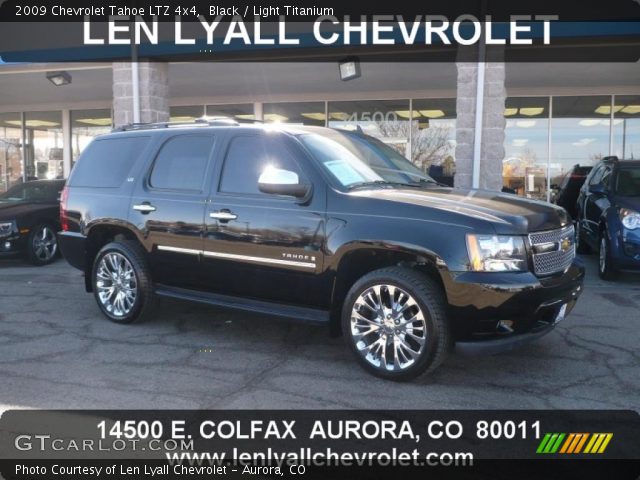 2009 Chevrolet Tahoe LTZ 4x4 in Black