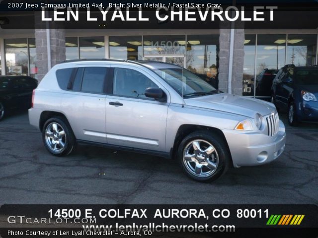 2007 Jeep Compass Limited 4x4 in Bright Silver Metallic