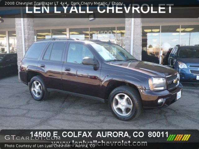2008 Chevrolet TrailBlazer LT 4x4 in Dark Cherry Metallic
