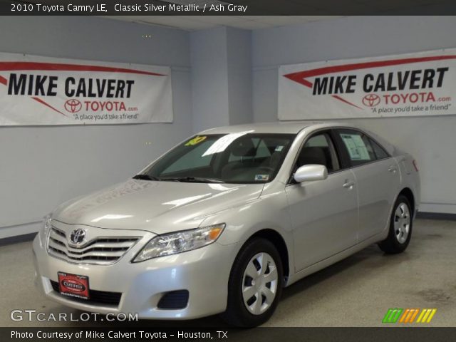 2010 Toyota Camry LE in Classic Silver Metallic