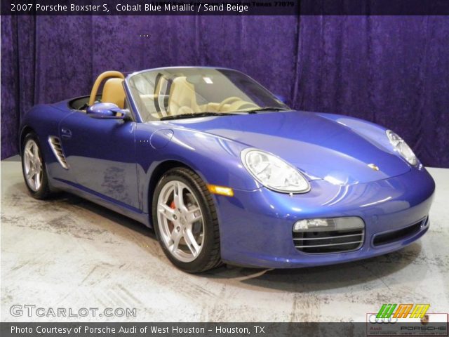 2007 Porsche Boxster S in Cobalt Blue Metallic