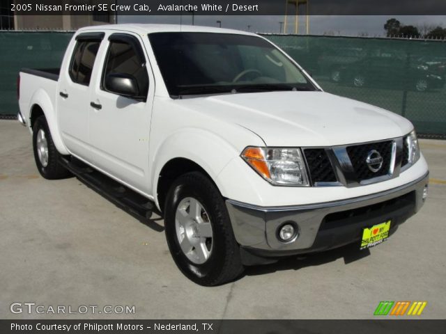 2005 Nissan Frontier SE Crew Cab in Avalanche White