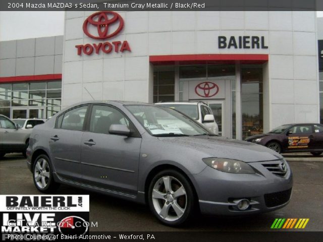 2004 Mazda MAZDA3 s Sedan in Titanium Gray Metallic