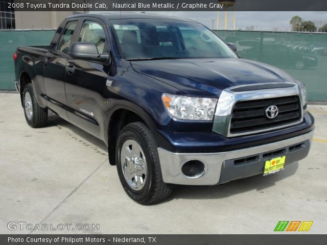 2008 Toyota Tundra Double Cab in Nautical Blue Metallic