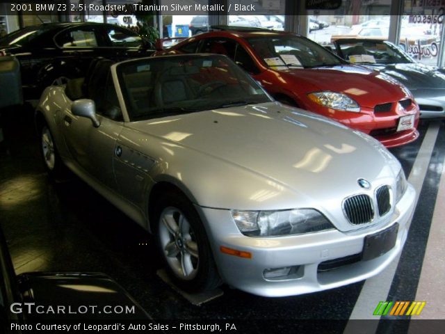 2001 BMW Z3 2.5i Roadster in Titanium Silver Metallic