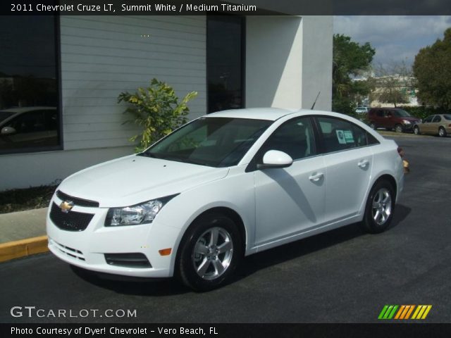 2011 Chevrolet Cruze LT in Summit White