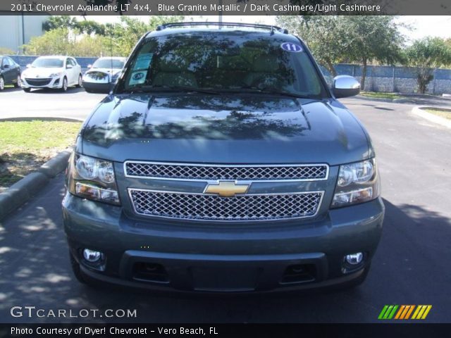 2011 Chevrolet Avalanche LT 4x4 in Blue Granite Metallic