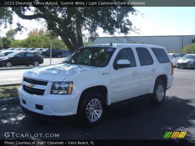 2011 Chevrolet Tahoe Hybrid in Summit White