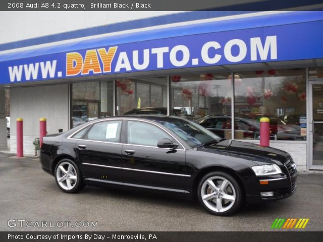 2008 Audi A8 4.2 quattro in Brilliant Black