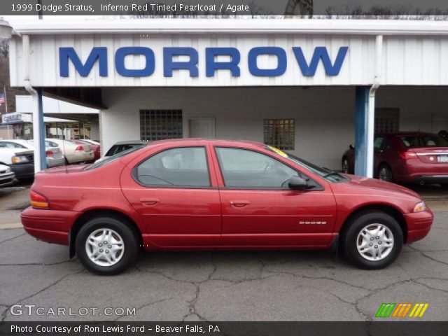 1999 Dodge Stratus  in Inferno Red Tinted Pearlcoat