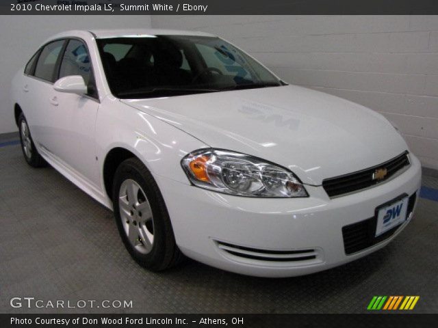 2010 Chevrolet Impala LS in Summit White