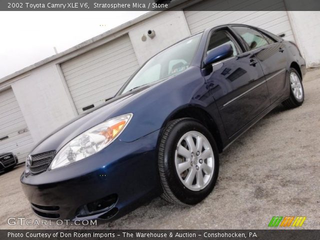 2002 Toyota Camry XLE V6 in Stratosphere Mica