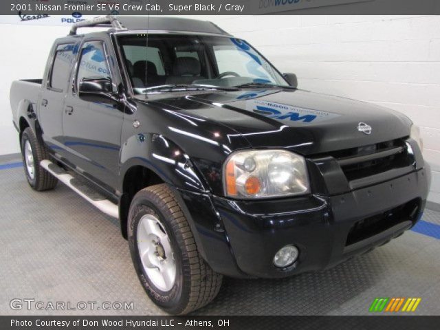 2001 Nissan Frontier SE V6 Crew Cab in Super Black