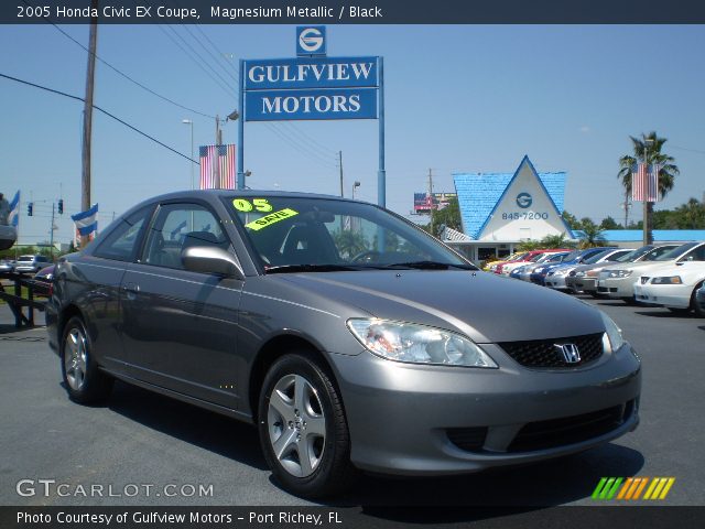 2005 Honda Civic EX Coupe in Magnesium Metallic
