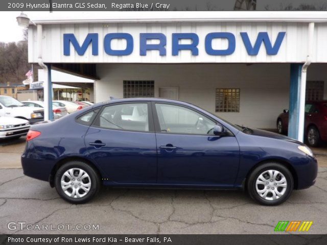 2009 Hyundai Elantra GLS Sedan in Regatta Blue