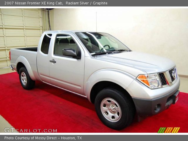 2007 Nissan Frontier XE King Cab in Radiant Silver