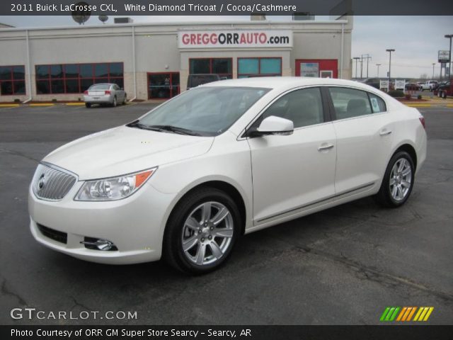 2011 Buick LaCrosse CXL in White Diamond Tricoat
