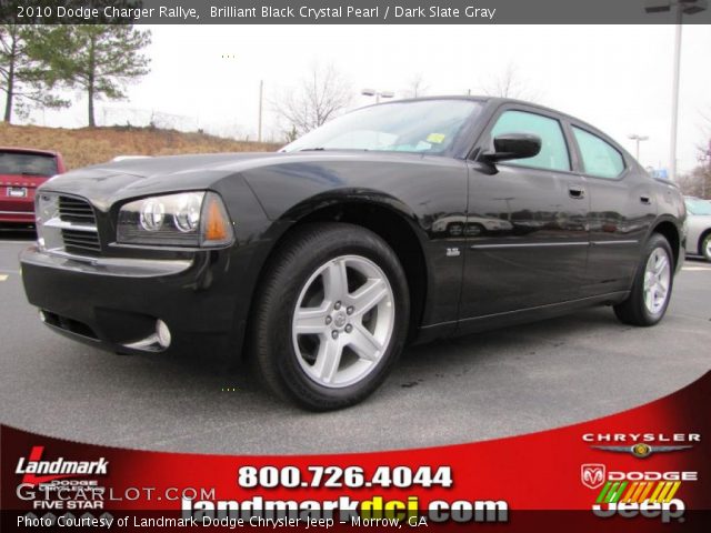 2010 Dodge Charger Rallye in Brilliant Black Crystal Pearl