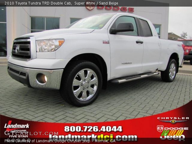 2010 Toyota Tundra TRD Double Cab in Super White