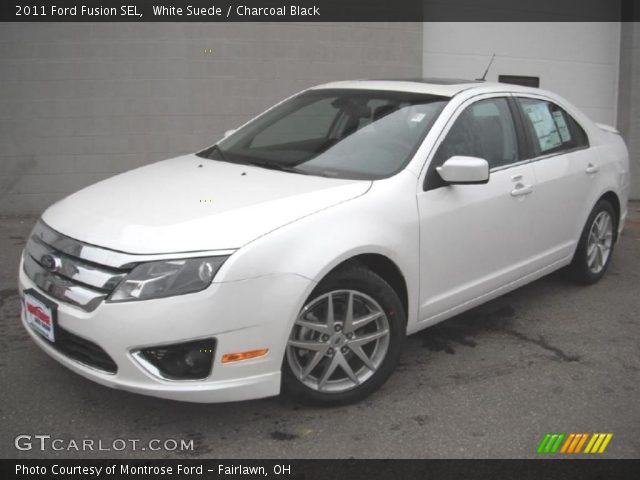 2011 Ford Fusion SEL in White Suede