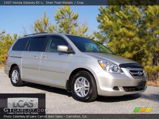 2007 Honda Odyssey EX-L in Silver Pearl Metallic