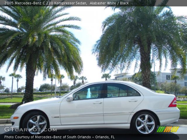 2005 Mercedes-Benz C 230 Kompressor Sedan in Alabaster White