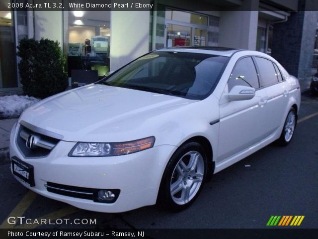 2008 Acura TL 3.2 in White Diamond Pearl