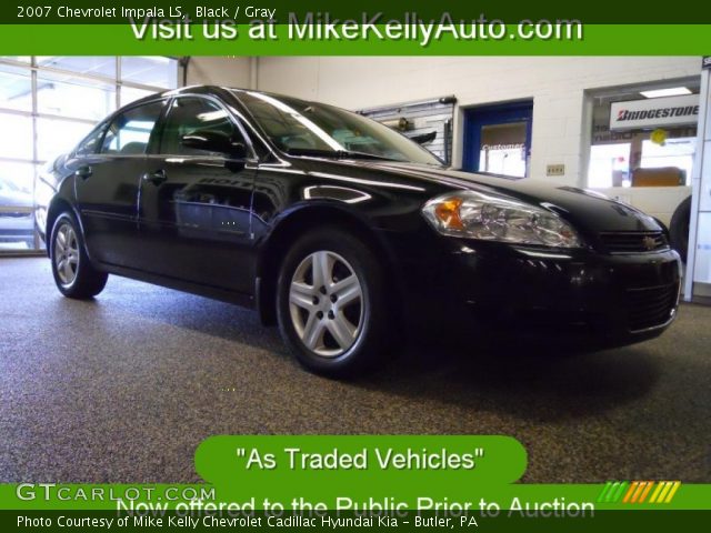 2007 Chevrolet Impala LS in Black