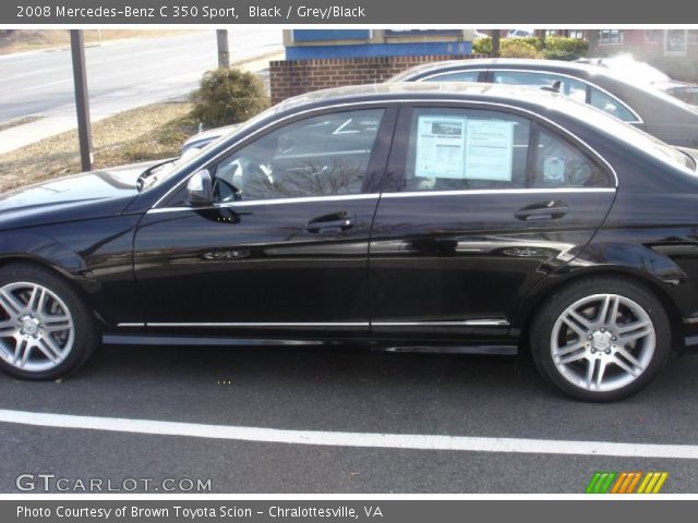 2008 Mercedes-Benz C 350 Sport in Black