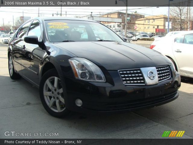 2006 Nissan Maxima 3.5 SL in Onyx Black
