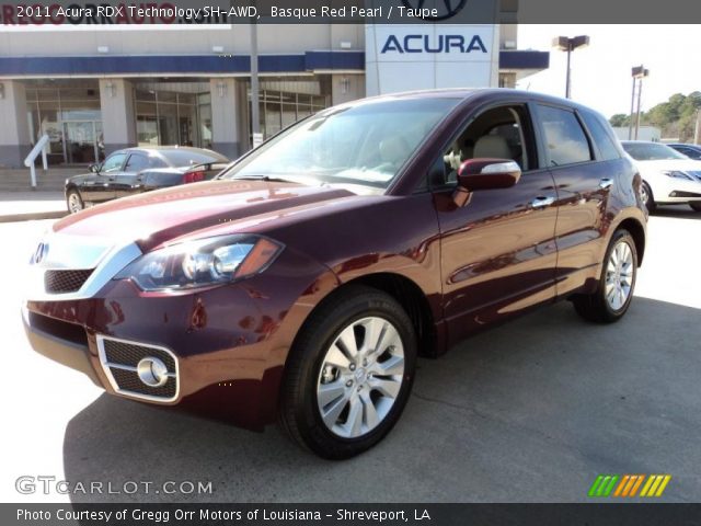 2011 Acura RDX Technology SH-AWD in Basque Red Pearl
