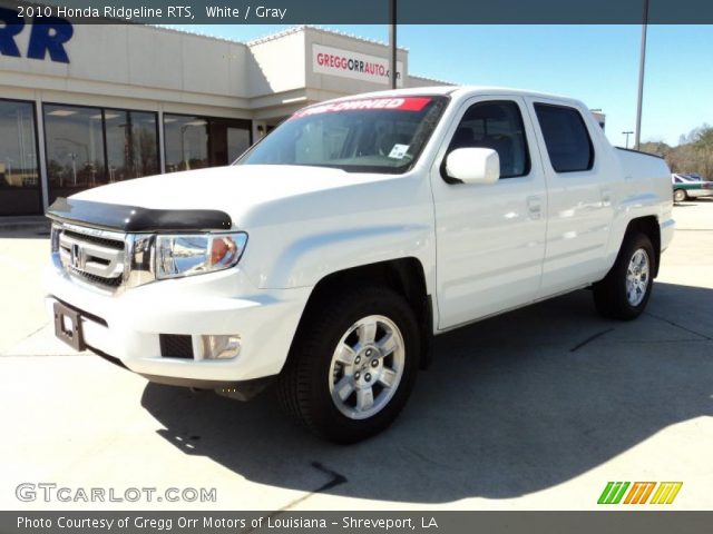 2010 Honda Ridgeline RTS in White