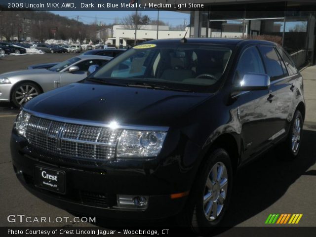 2008 Lincoln MKX AWD in Dark Ink Blue Metallic