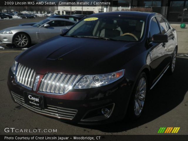2009 Lincoln MKS AWD Sedan in Cinnamon Metallic