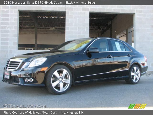 2010 Mercedes-Benz E 350 4Matic Sedan in Black