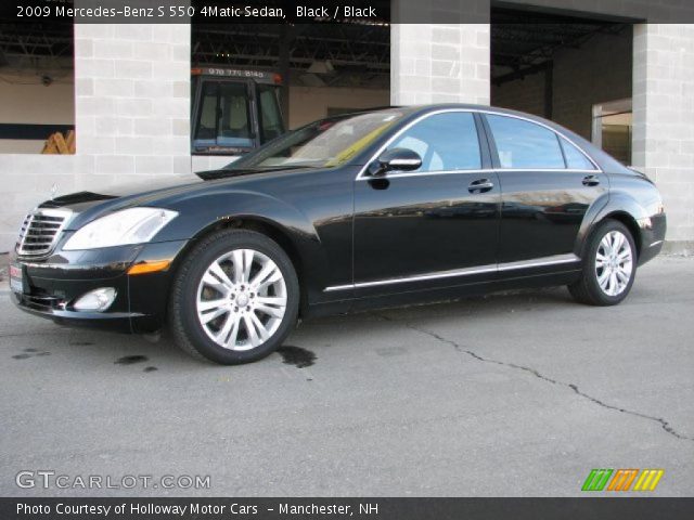 2009 Mercedes-Benz S 550 4Matic Sedan in Black