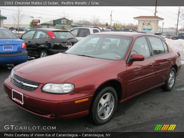 2003 Chevrolet Malibu LS Sedan in Redfire Metallic
