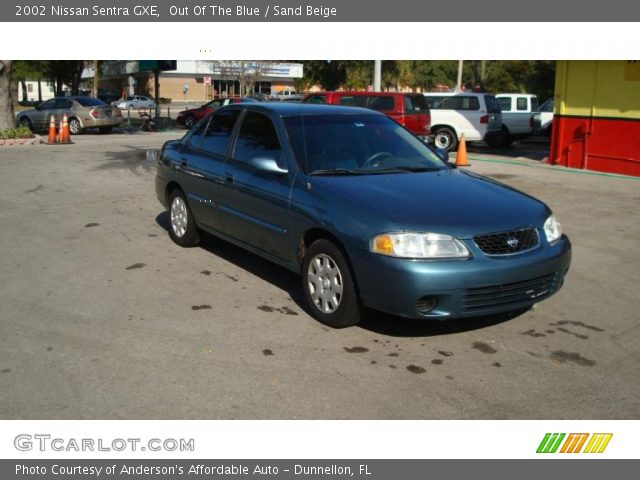 2002 Nissan Sentra GXE in Out Of The Blue
