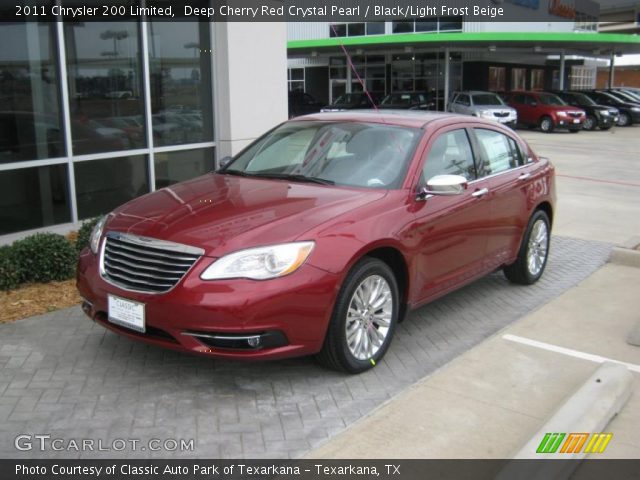 2011 Chrysler 200 Limited in Deep Cherry Red Crystal Pearl