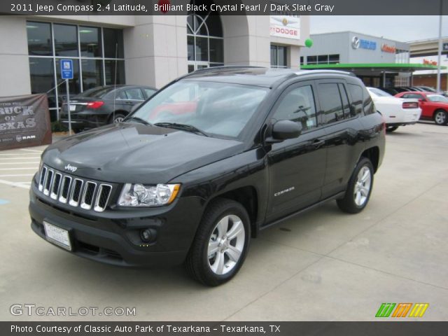 2011 Jeep Compass 2.4 Latitude in Brilliant Black Crystal Pearl