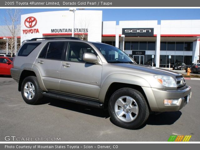 2005 Toyota 4Runner Limited in Dorado Gold Pearl
